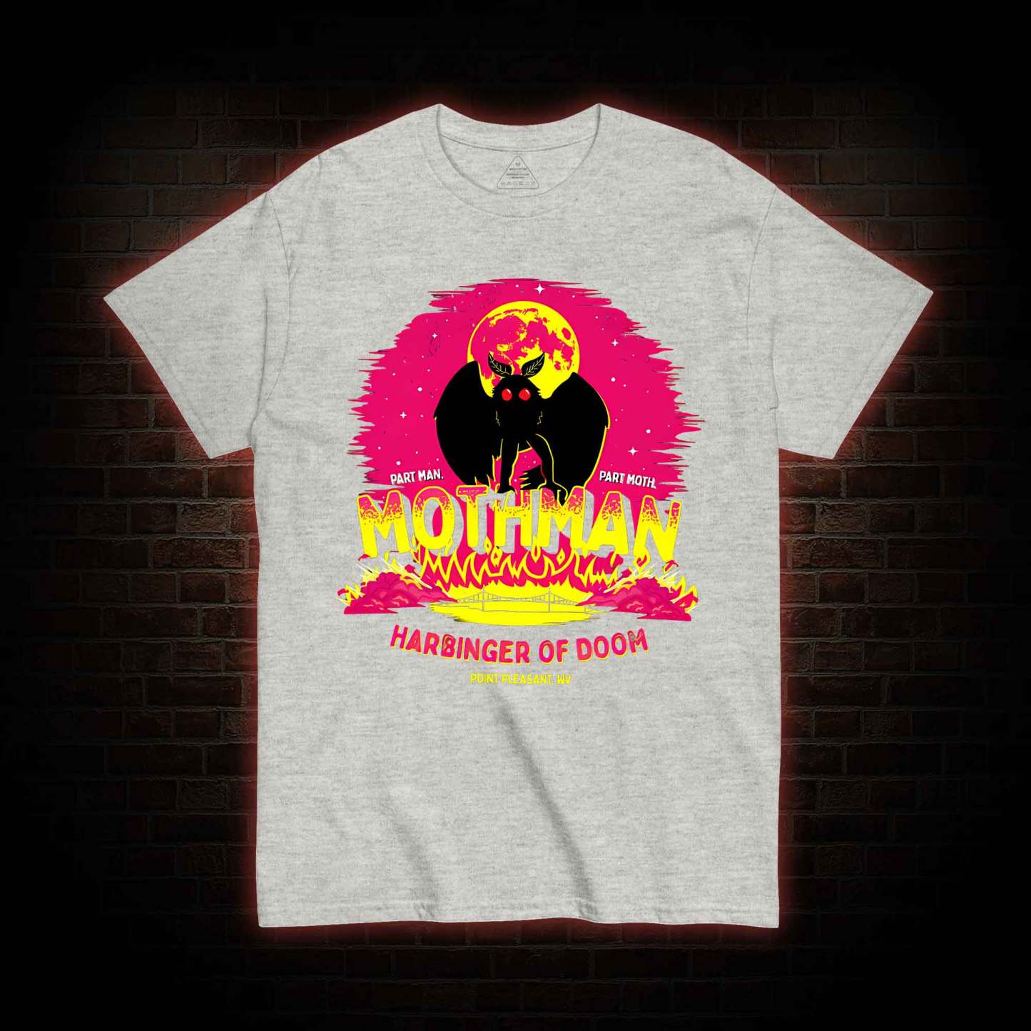 Mothman Harbinger of Doom T-shirt
