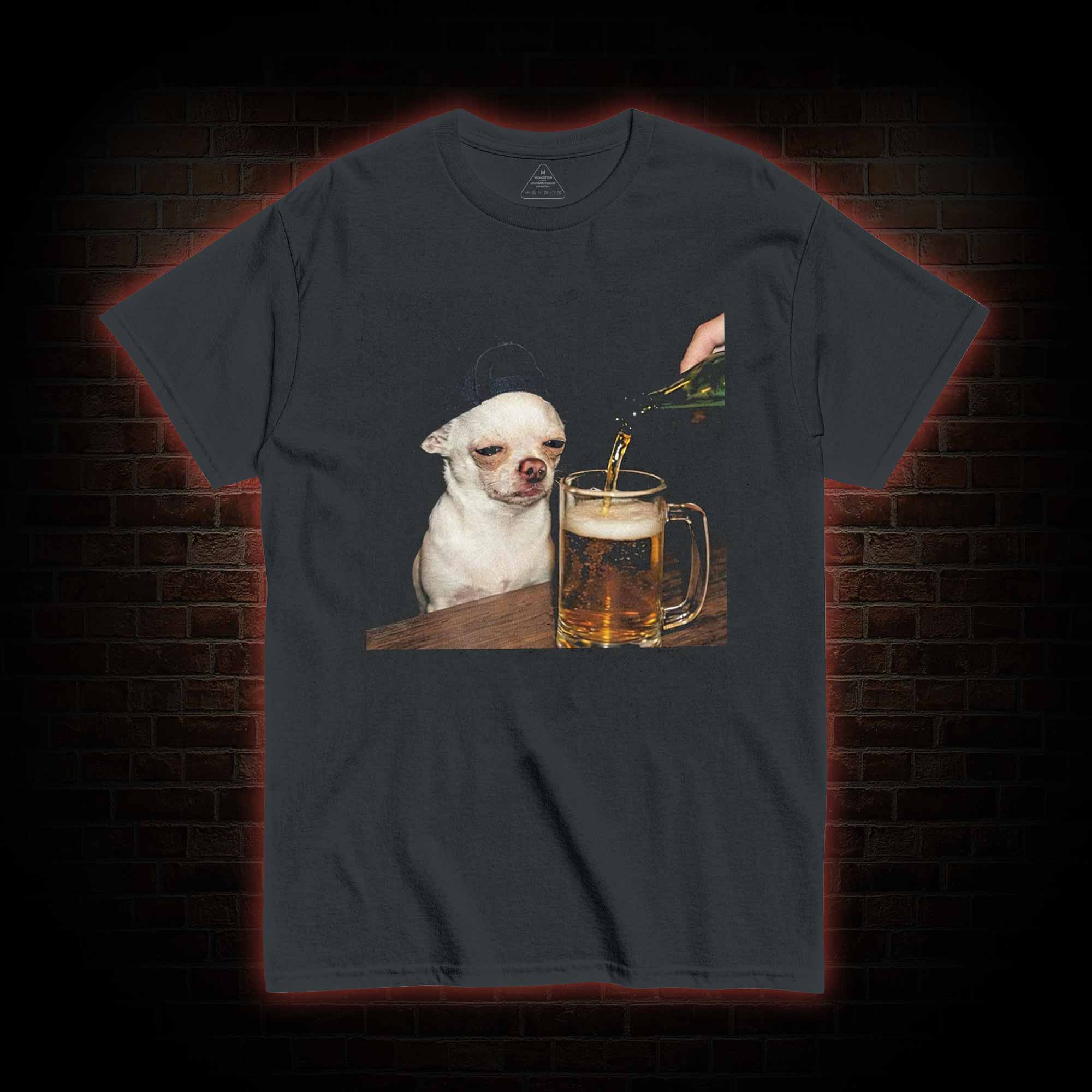 Drunk Puppy Meme T-shirt