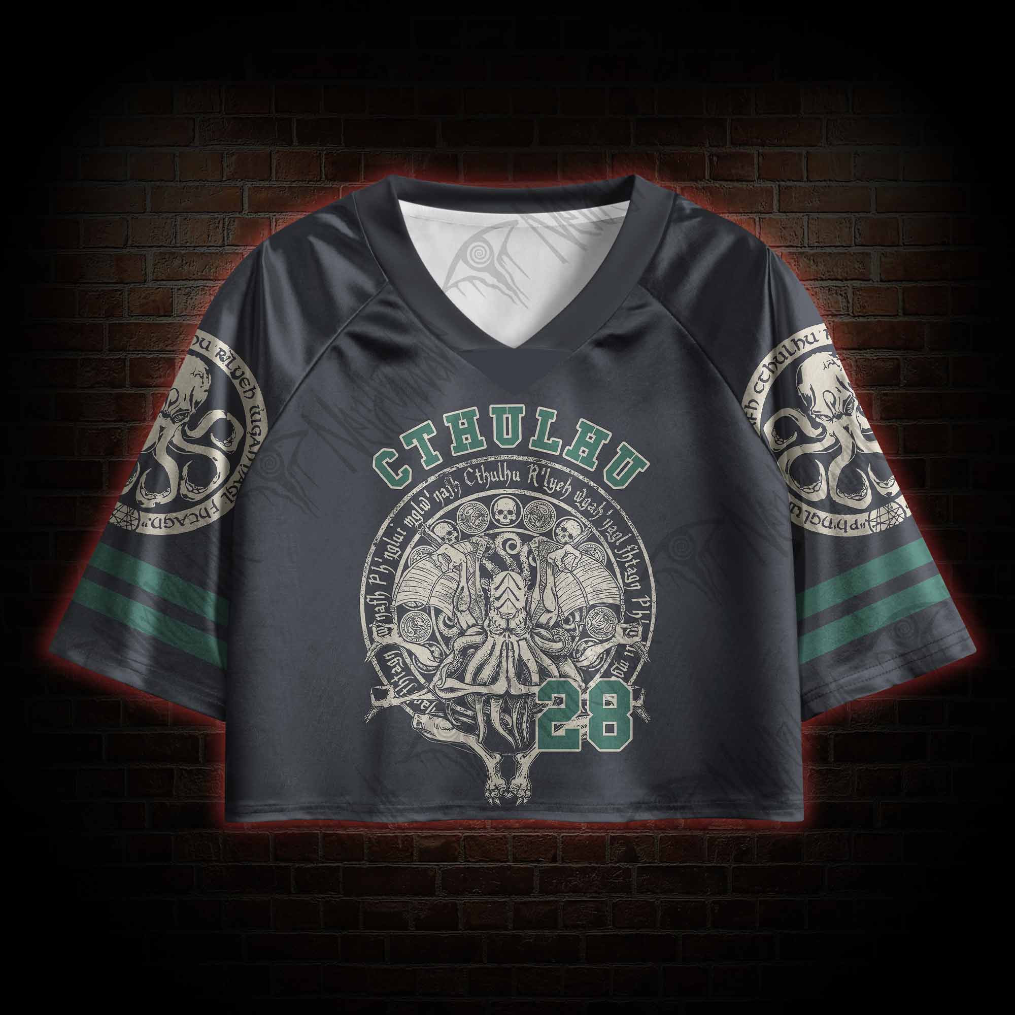 Cthulhu Sports Crop Jersey