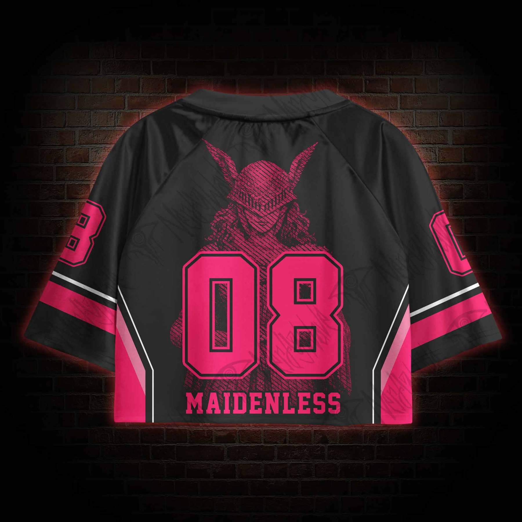 Maidenless Warrior Sports Crop Jersey