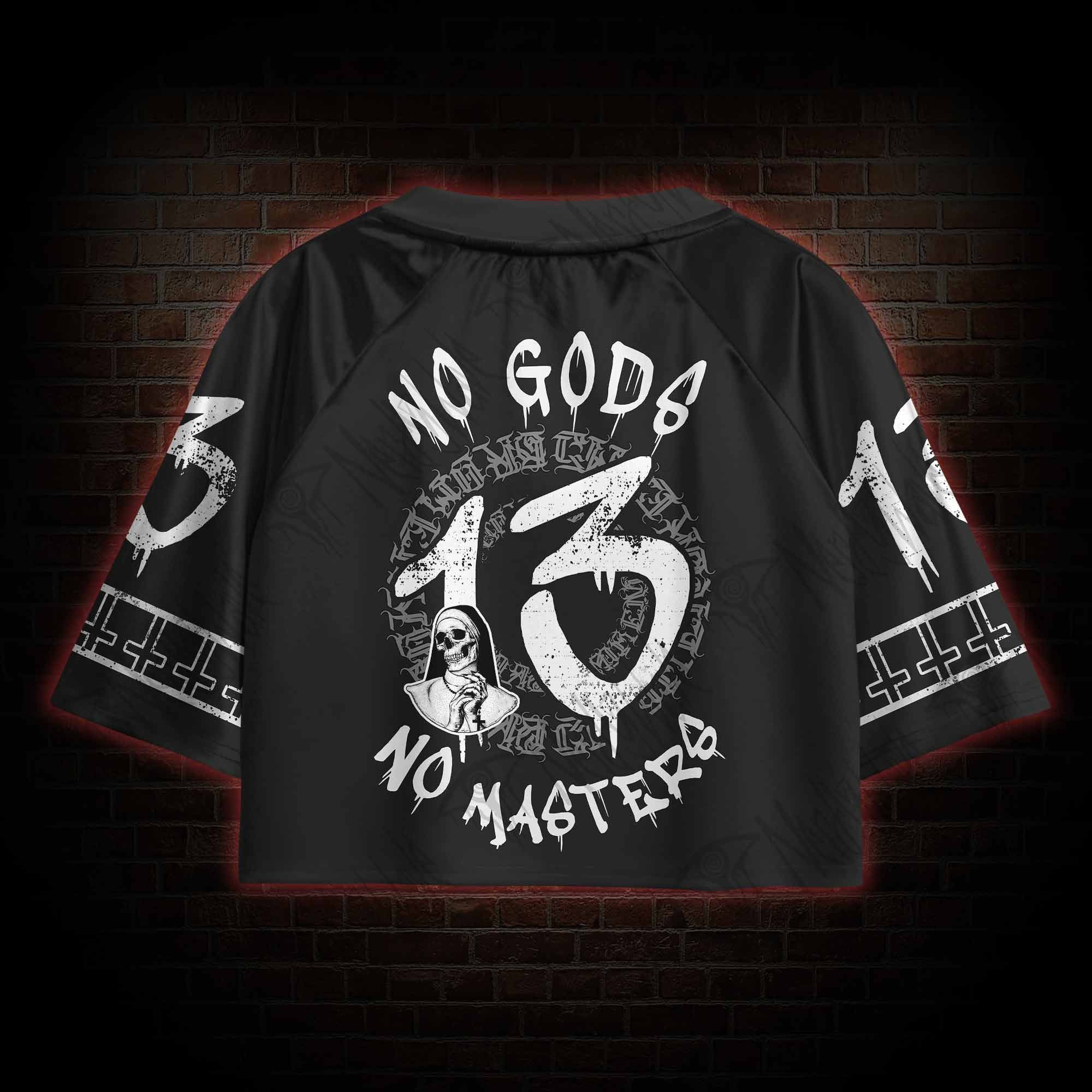 No Gods No Masters Sports Crop Jersey