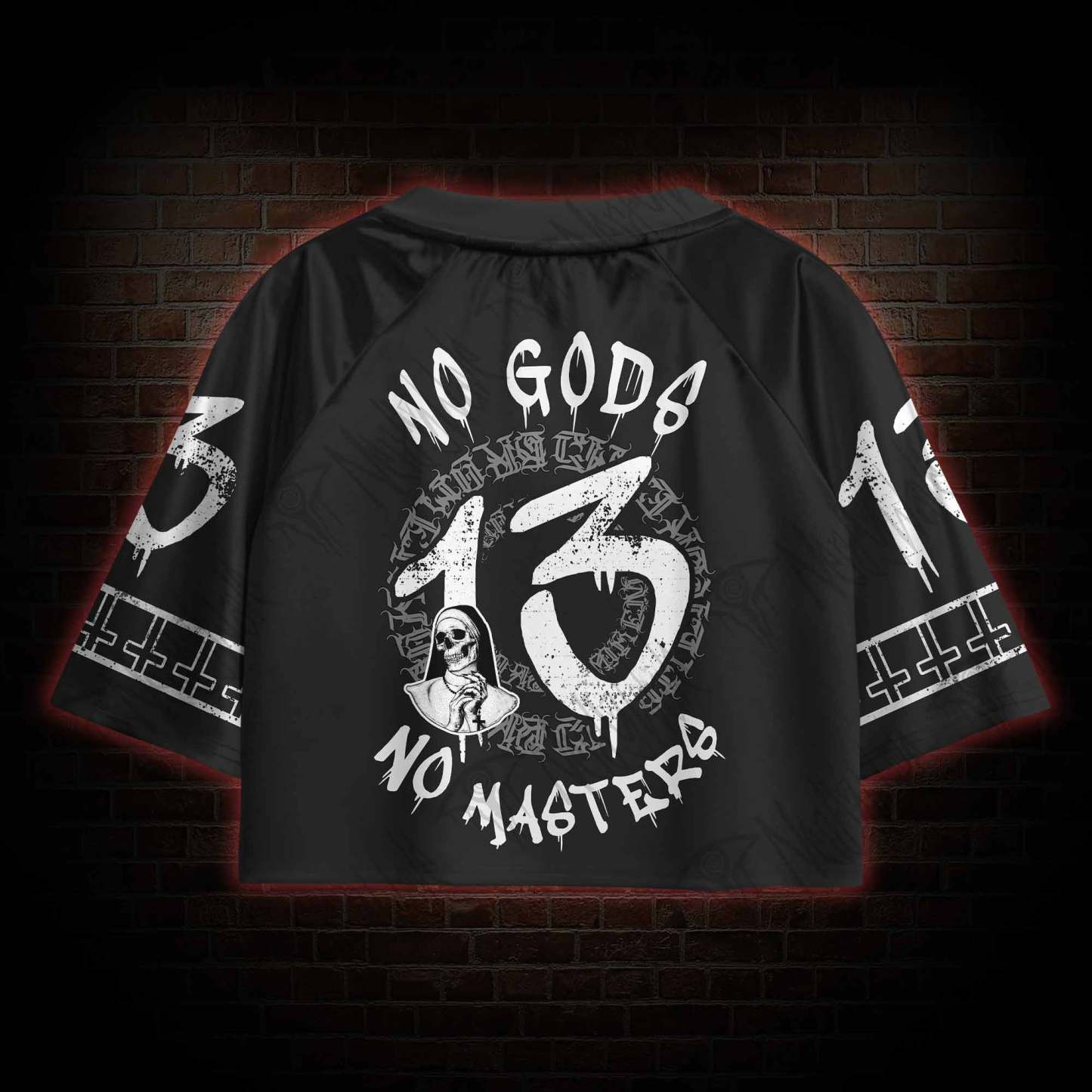 No Gods No Masters Sports Crop Jersey