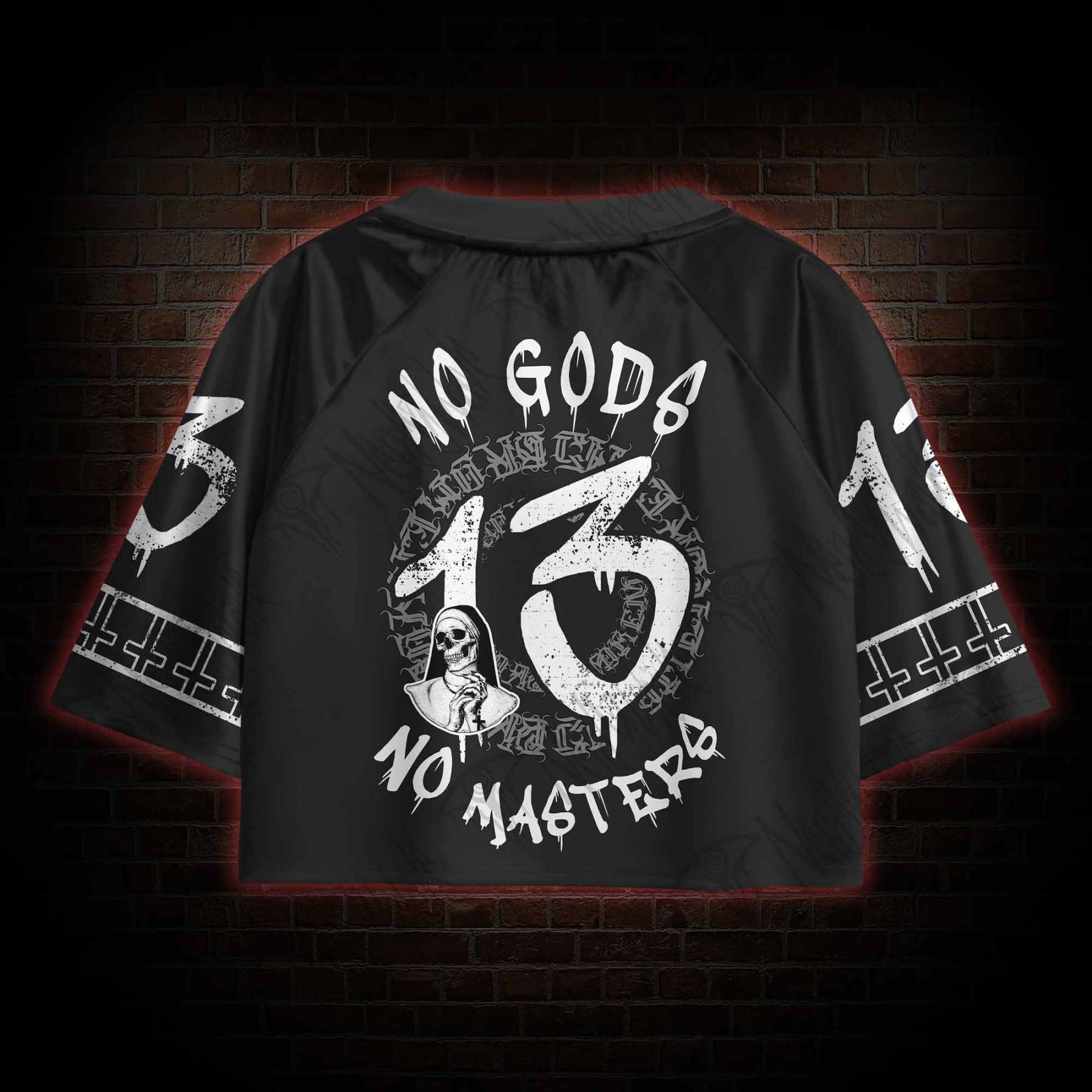 No Gods No Masters Sports Crop Jersey