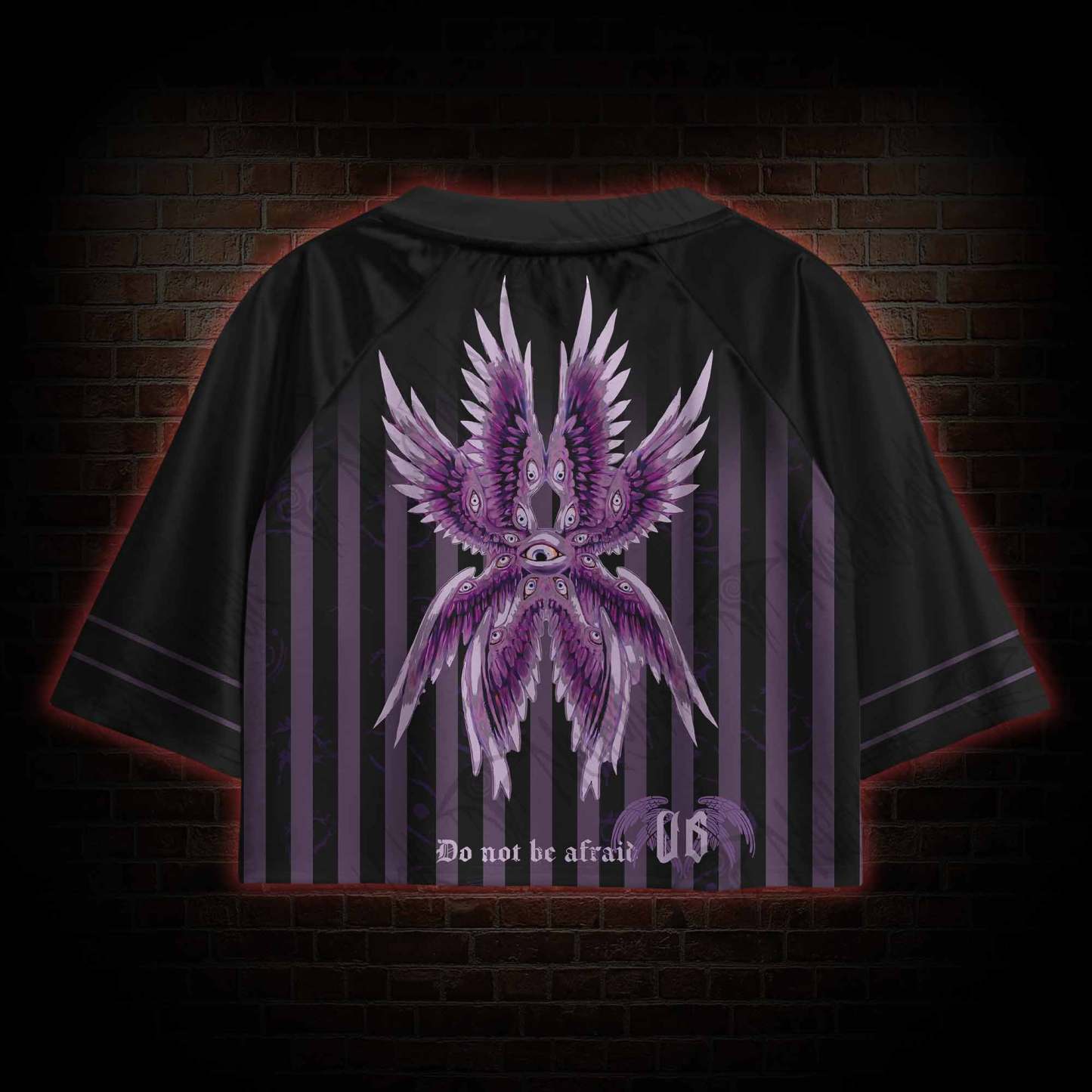 Do Not be Afraid Sports Crop Jersey