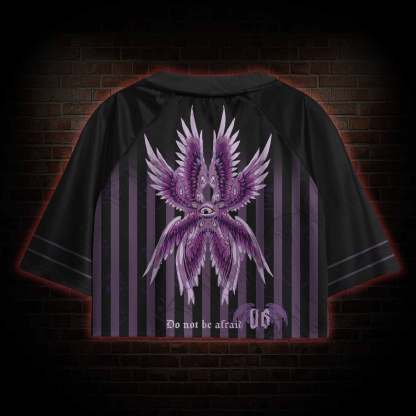 Do Not be Afraid Sports Crop Jersey