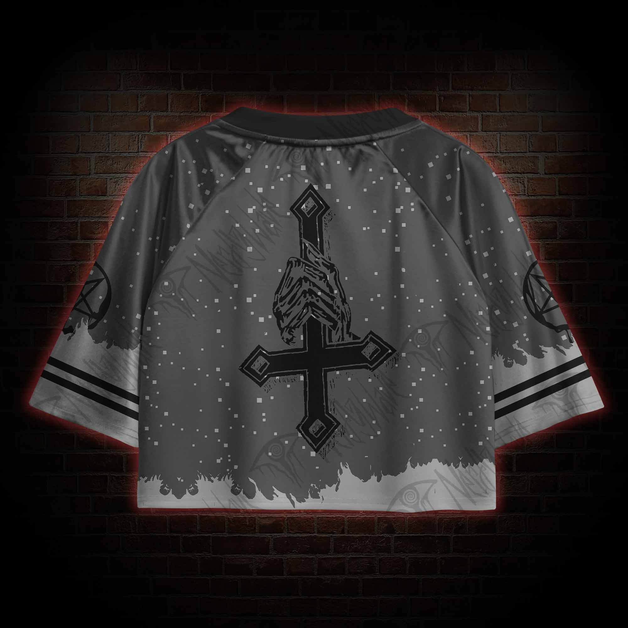 Baphomet Sports Crop Jersey