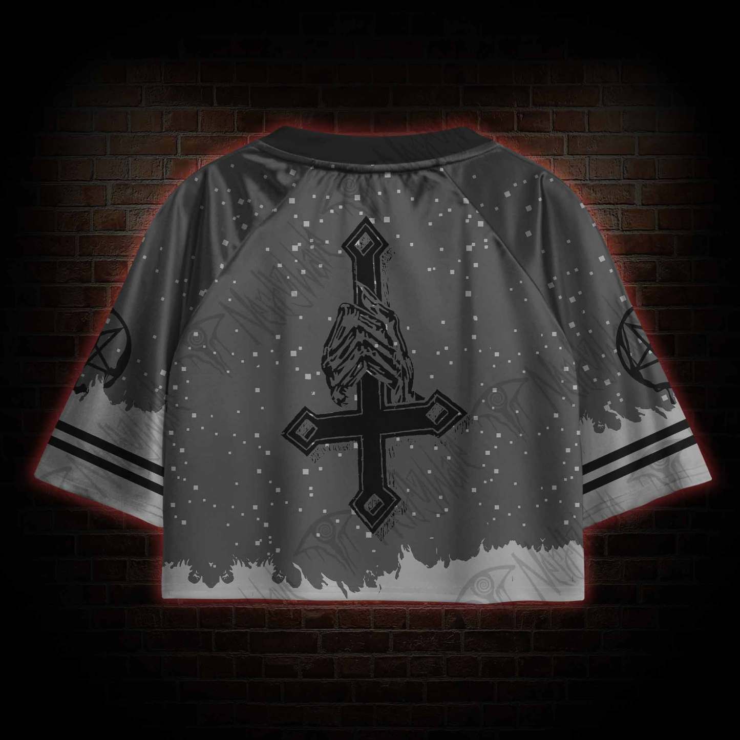 Baphomet Sports Crop Jersey