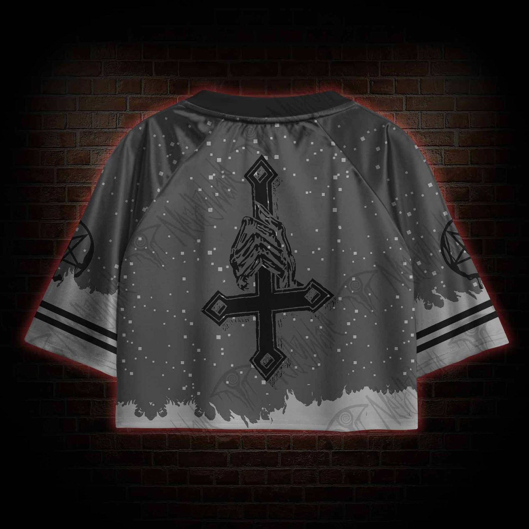 Baphomet Sports Crop Jersey