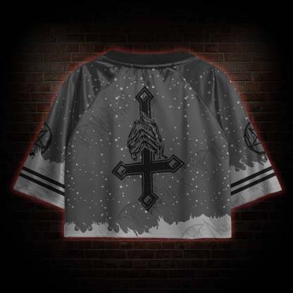 Baphomet Sports Crop Jersey