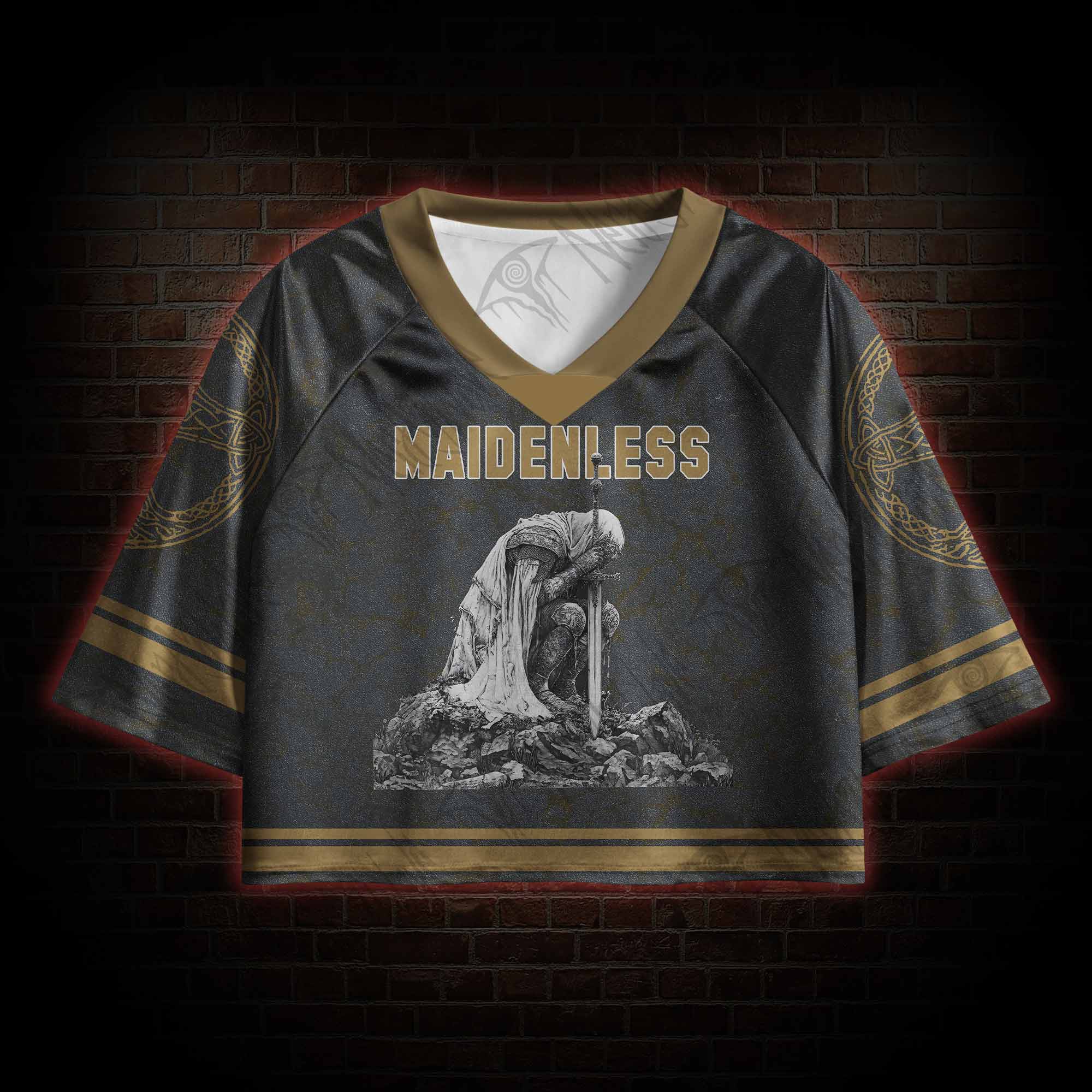 Maidenless Sports Crop Jersey