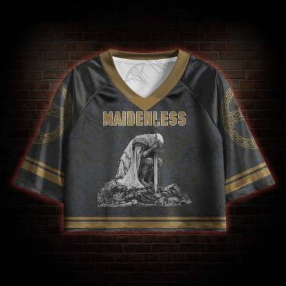Maidenless Sports Crop Jersey