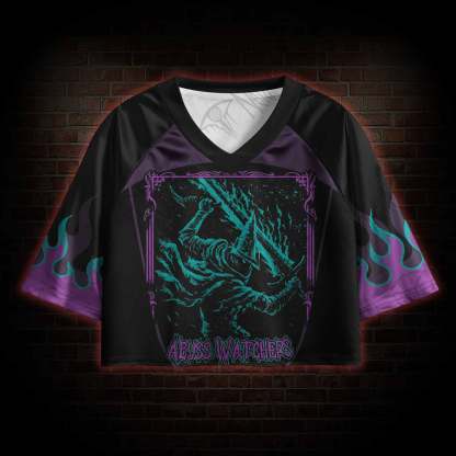 Prepare to Die Sports Crop Jersey