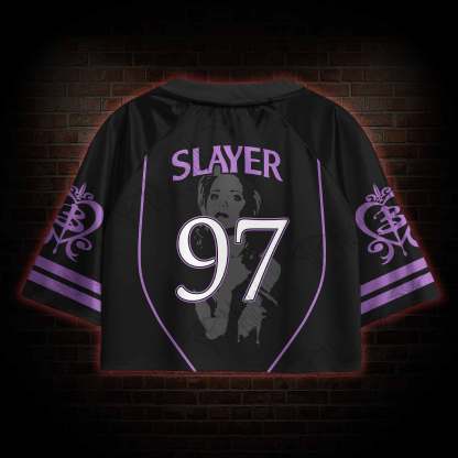 If the Apocalypse Comes Beep Me Sports Crop Jersey