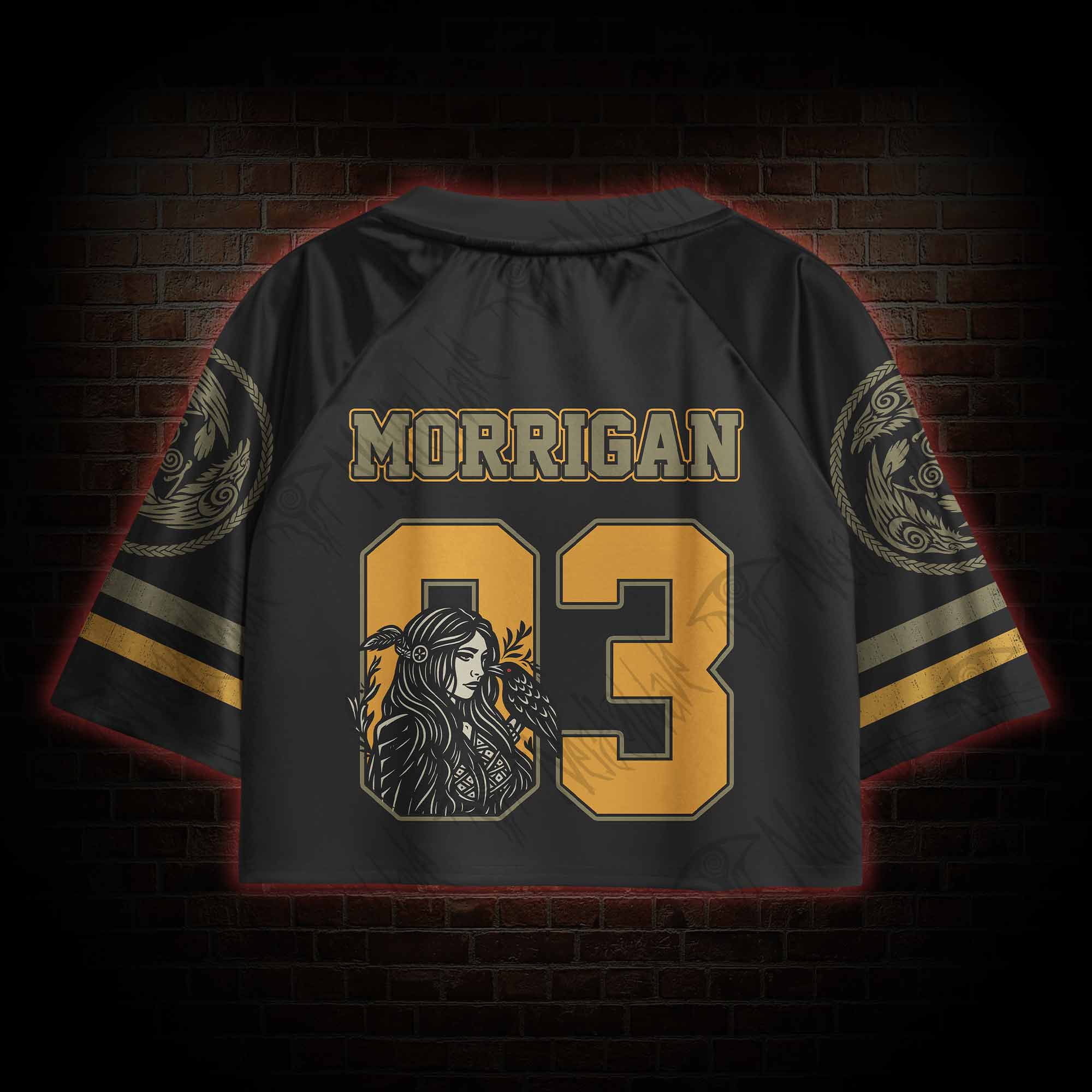 Morrigan Sports Crop Jersey