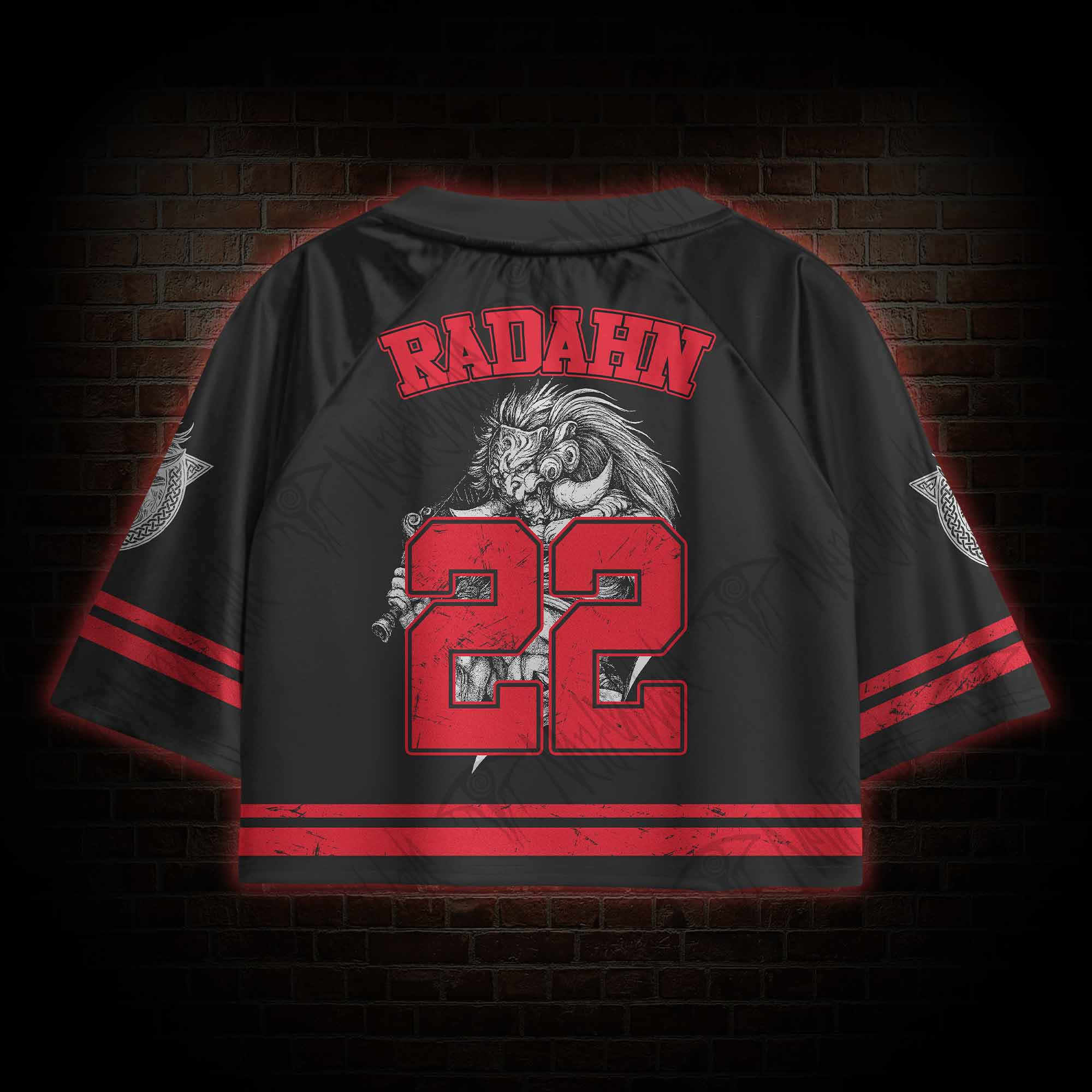 Battle Festival Vintage Sports Crop Jersey