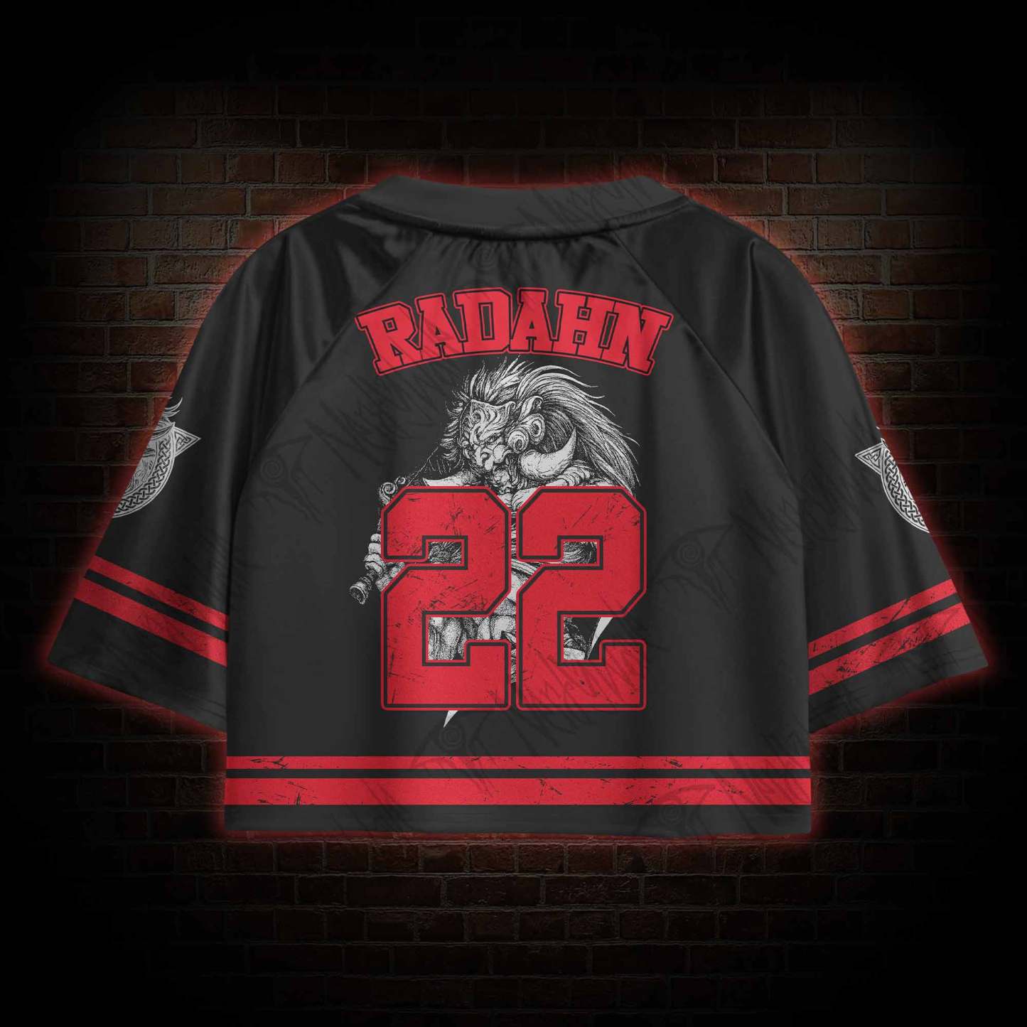 Battle Festival Vintage Sports Crop Jersey