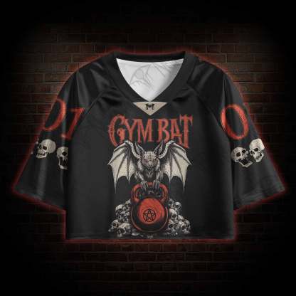 Gym Power Sports Crop Jersey