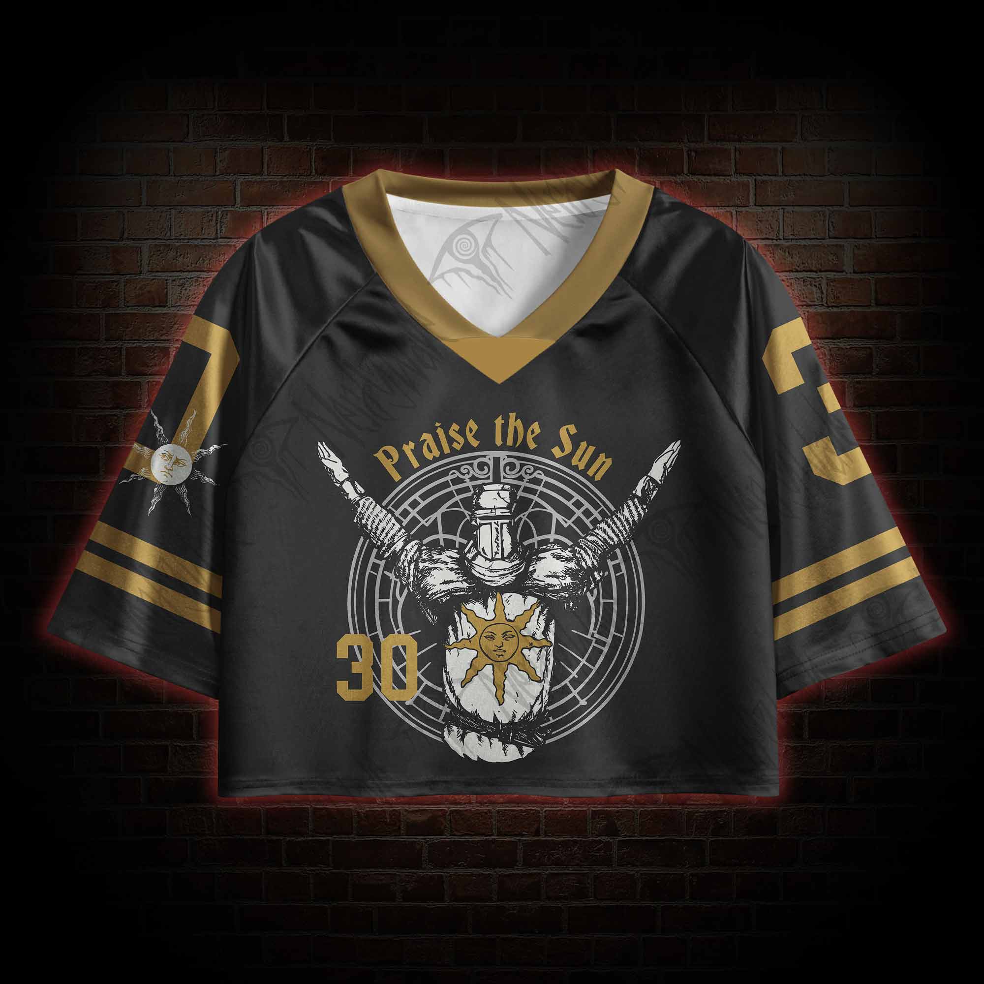 Praise The Sun Sports Crop Jersey