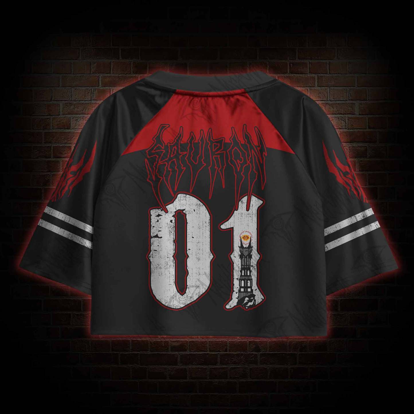 The Evil Eye Sports Crop Jersey