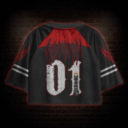 The Evil Eye Sports Crop Jersey