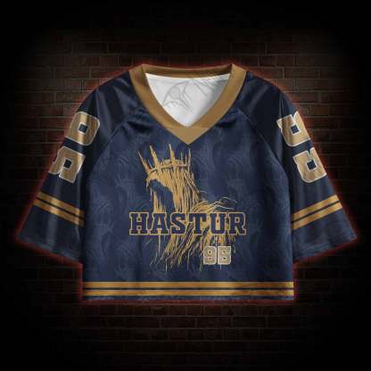 The King in Yellow Sports Crop Jersey