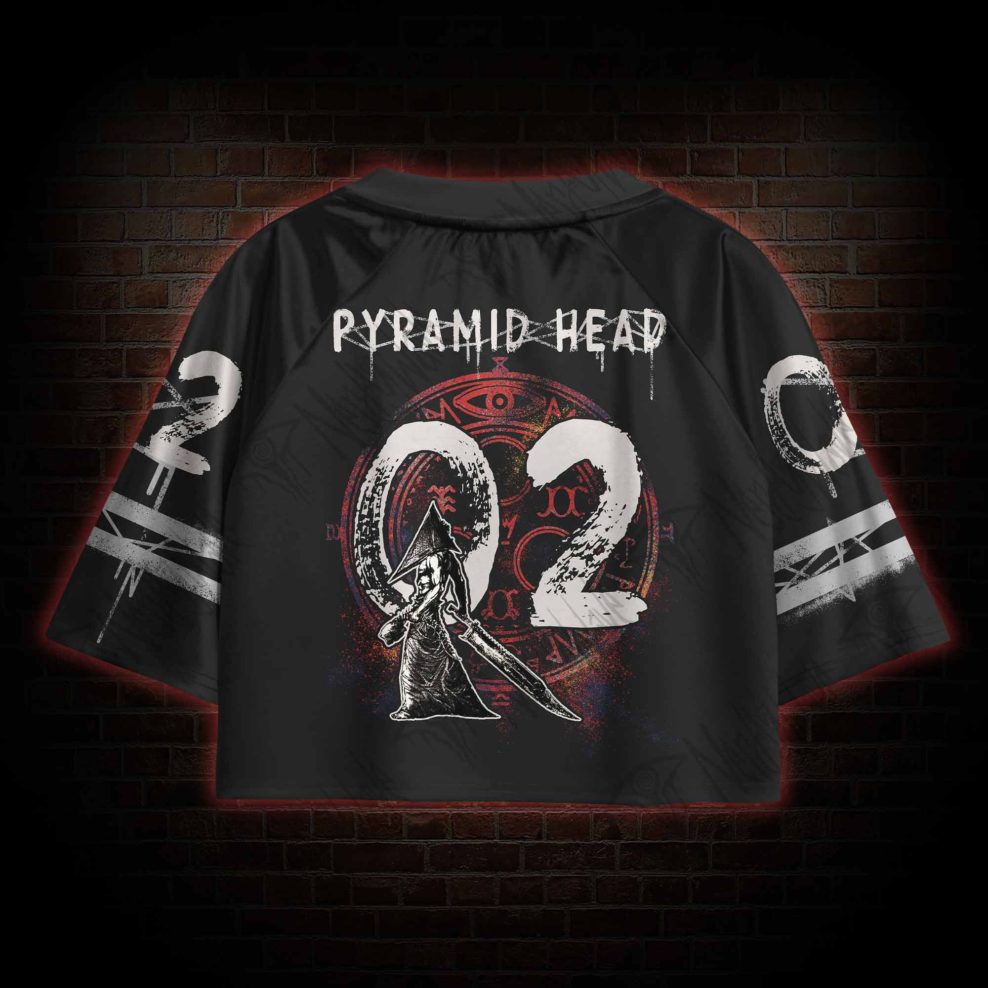Pyramid Head Sports Crop Jersey