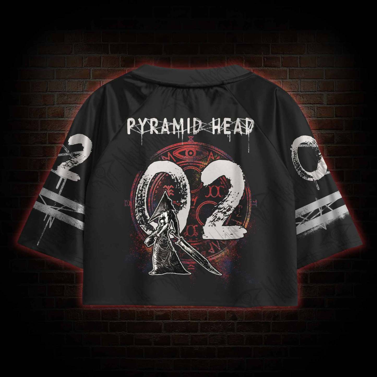 Pyramid Head Sports Crop Jersey