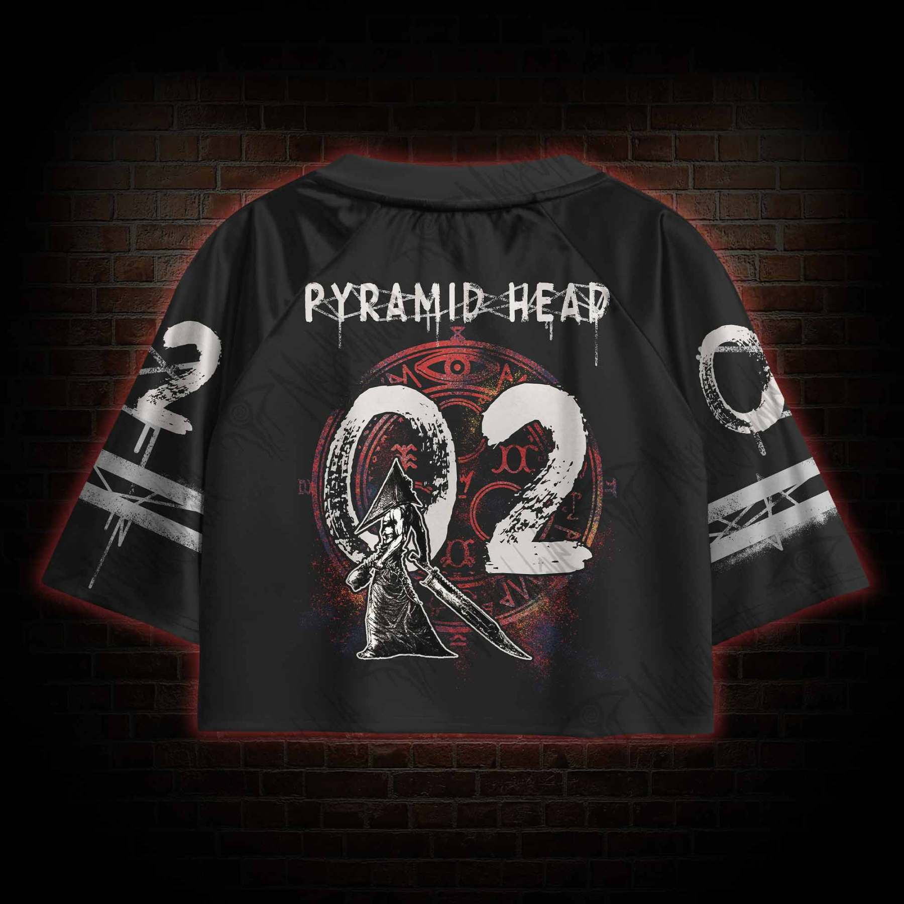 Pyramid Head Sports Crop Jersey