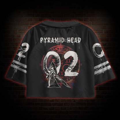 Pyramid Head Sports Crop Jersey