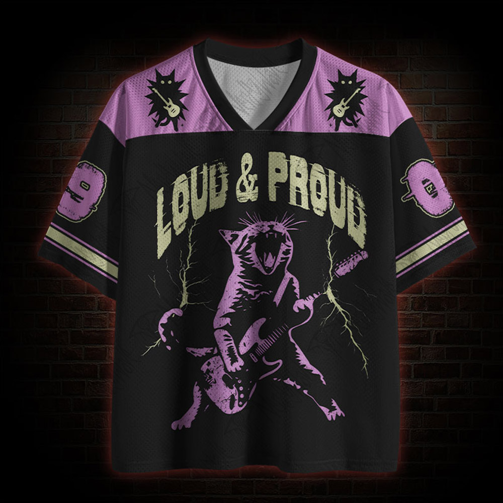 Loud & Proud Mesh Jersey