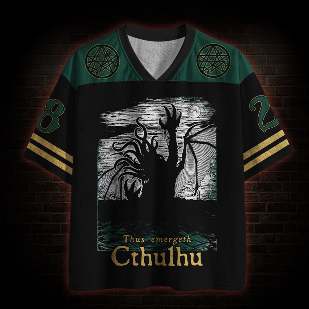 Thus Emergeth Cthulhu Mesh Jersey