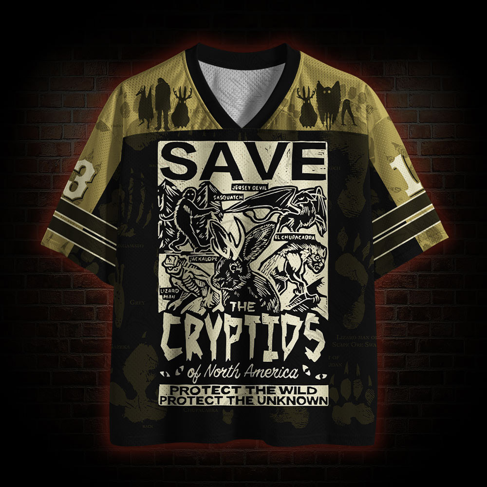Save the Cryptids Mesh Jersey
