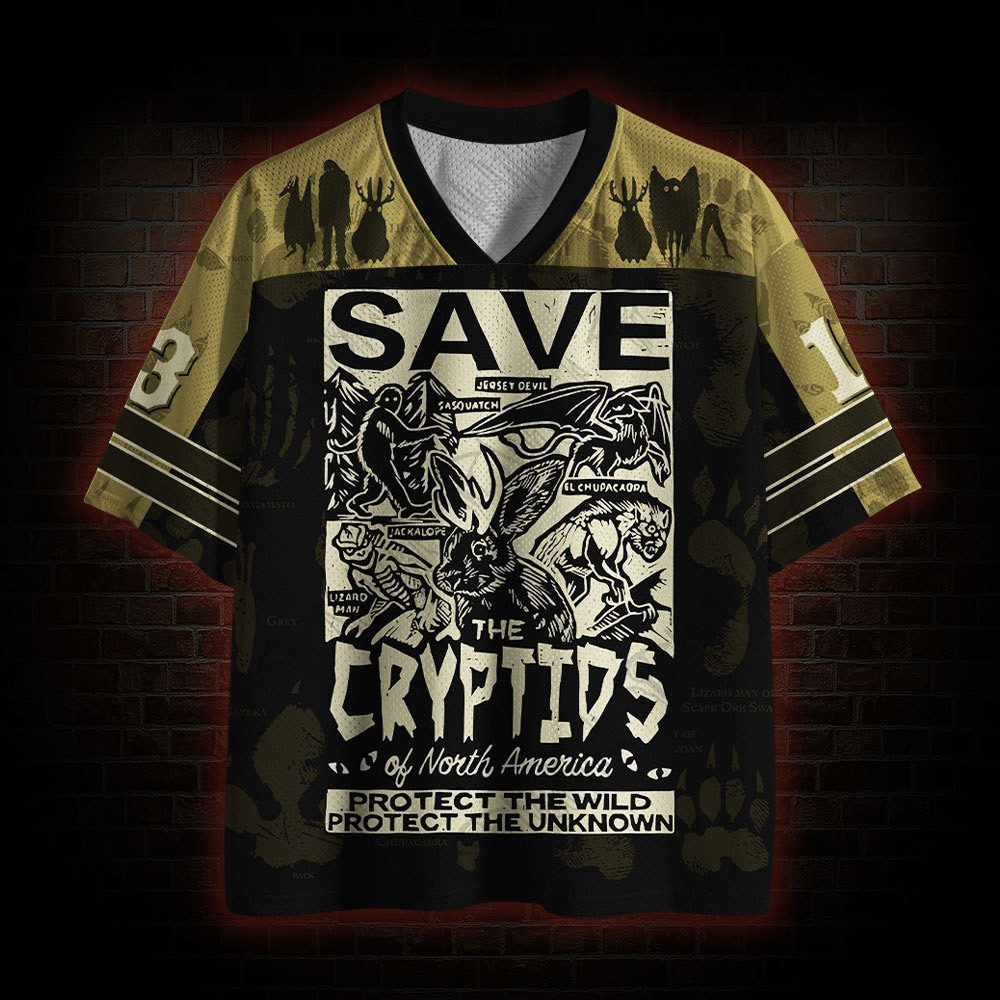 Save the Cryptids Mesh Jersey