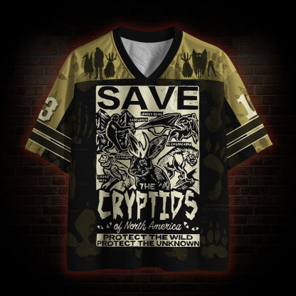 Save the Cryptids Mesh Jersey
