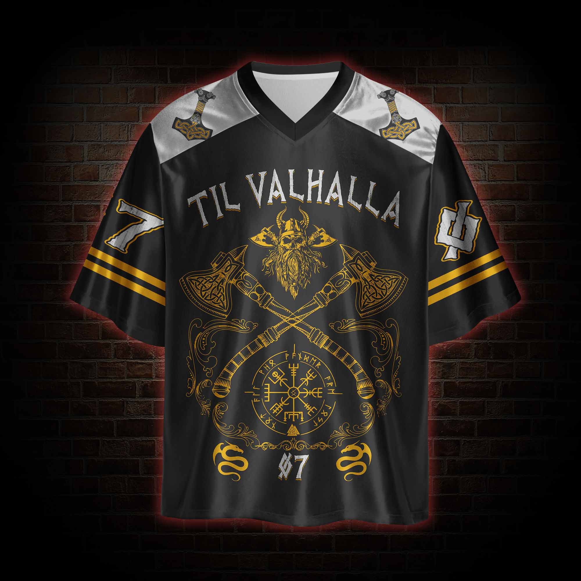 Til Valhalla Oversized Jersey