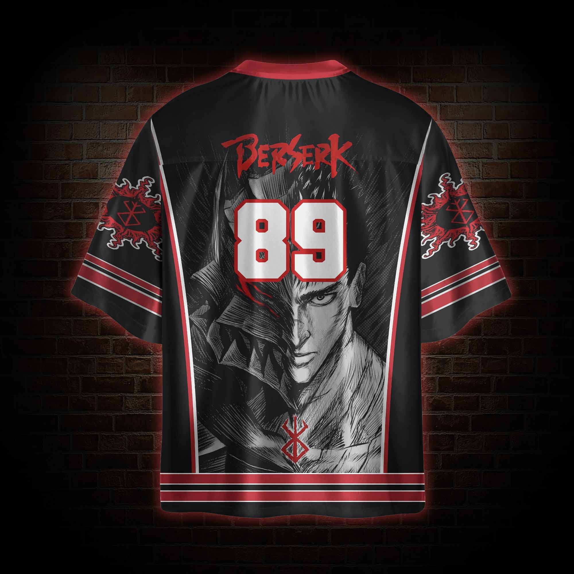 Black Swordsman Oversized Jersey