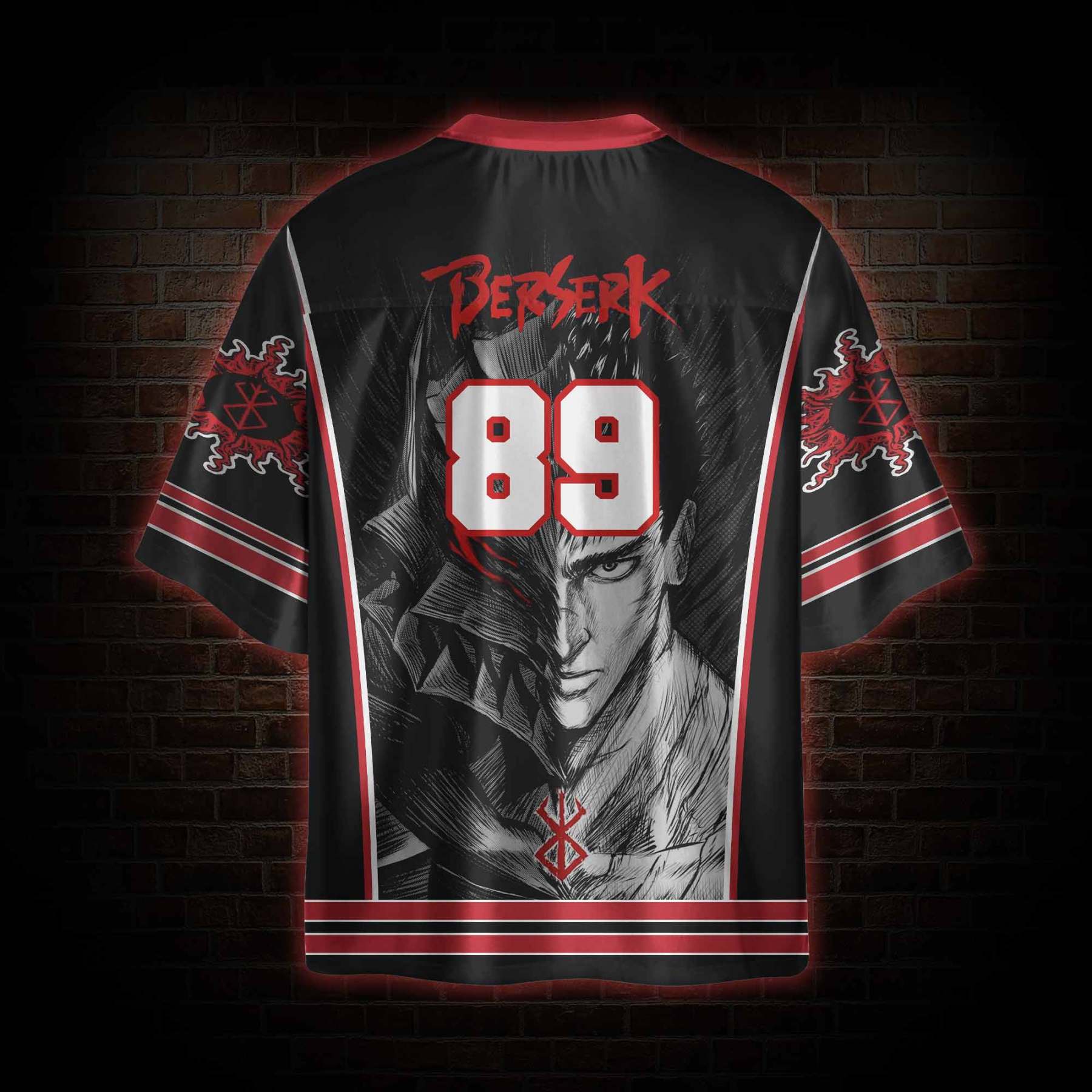 Black Swordsman Oversized Jersey