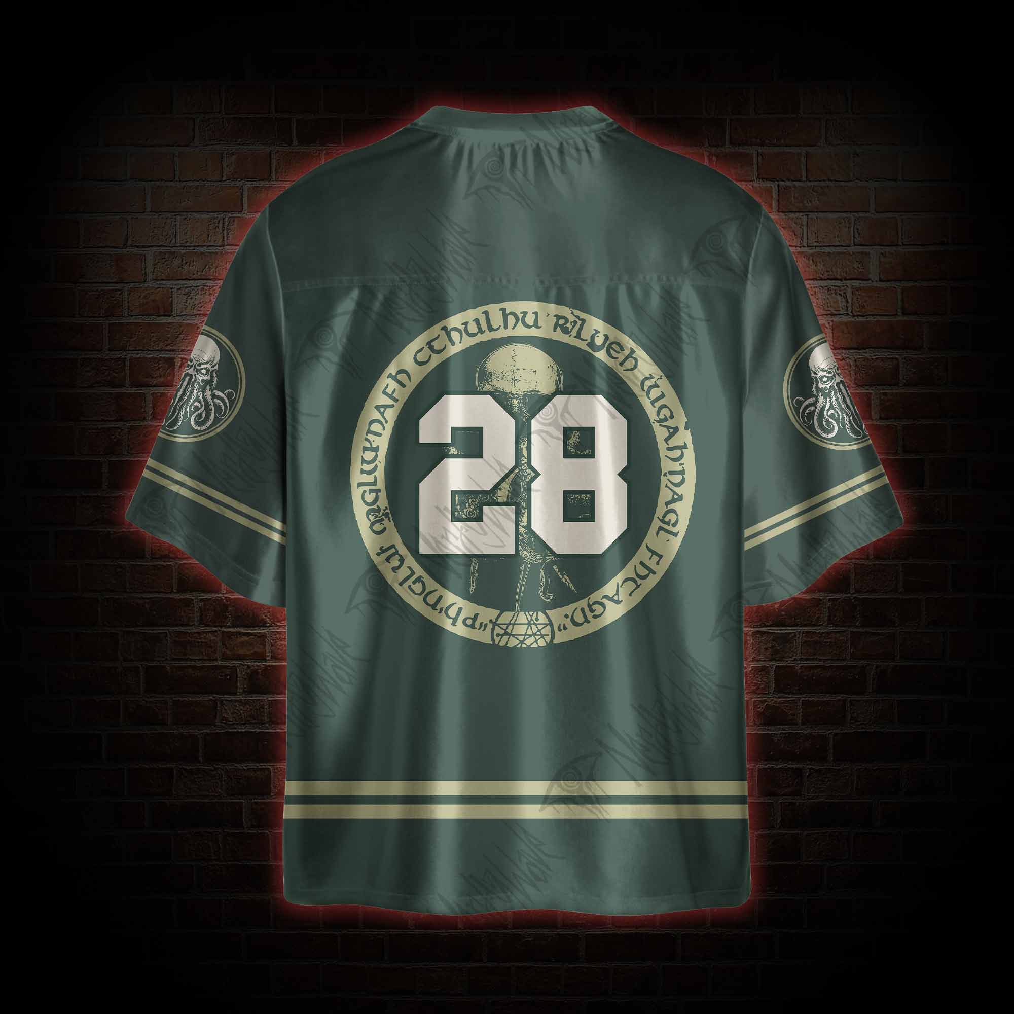 Cthulhu Vintage Oversized Jersey