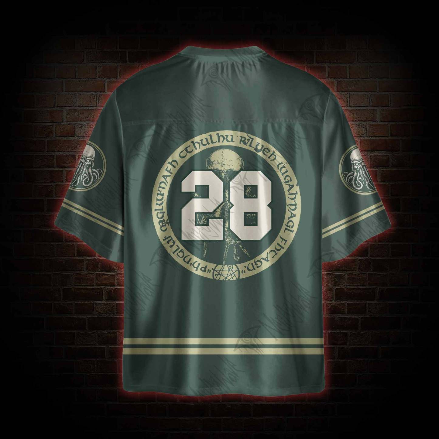 Cthulhu Vintage Oversized Jersey