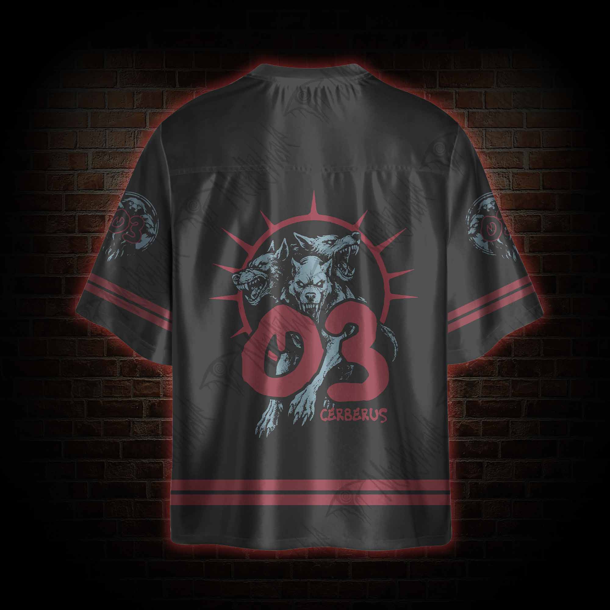 Hell Hound Cerberus Oversized Jersey