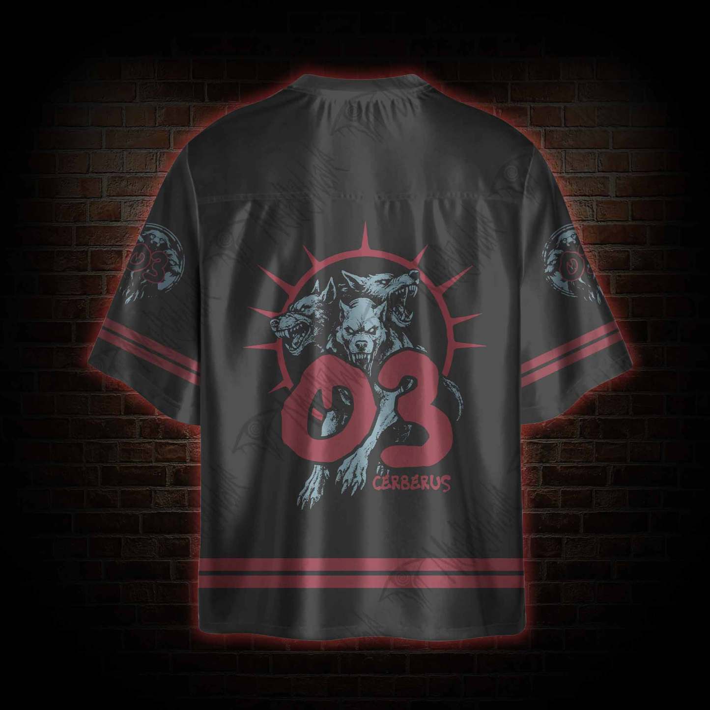 Hell Hound Cerberus Oversized Jersey