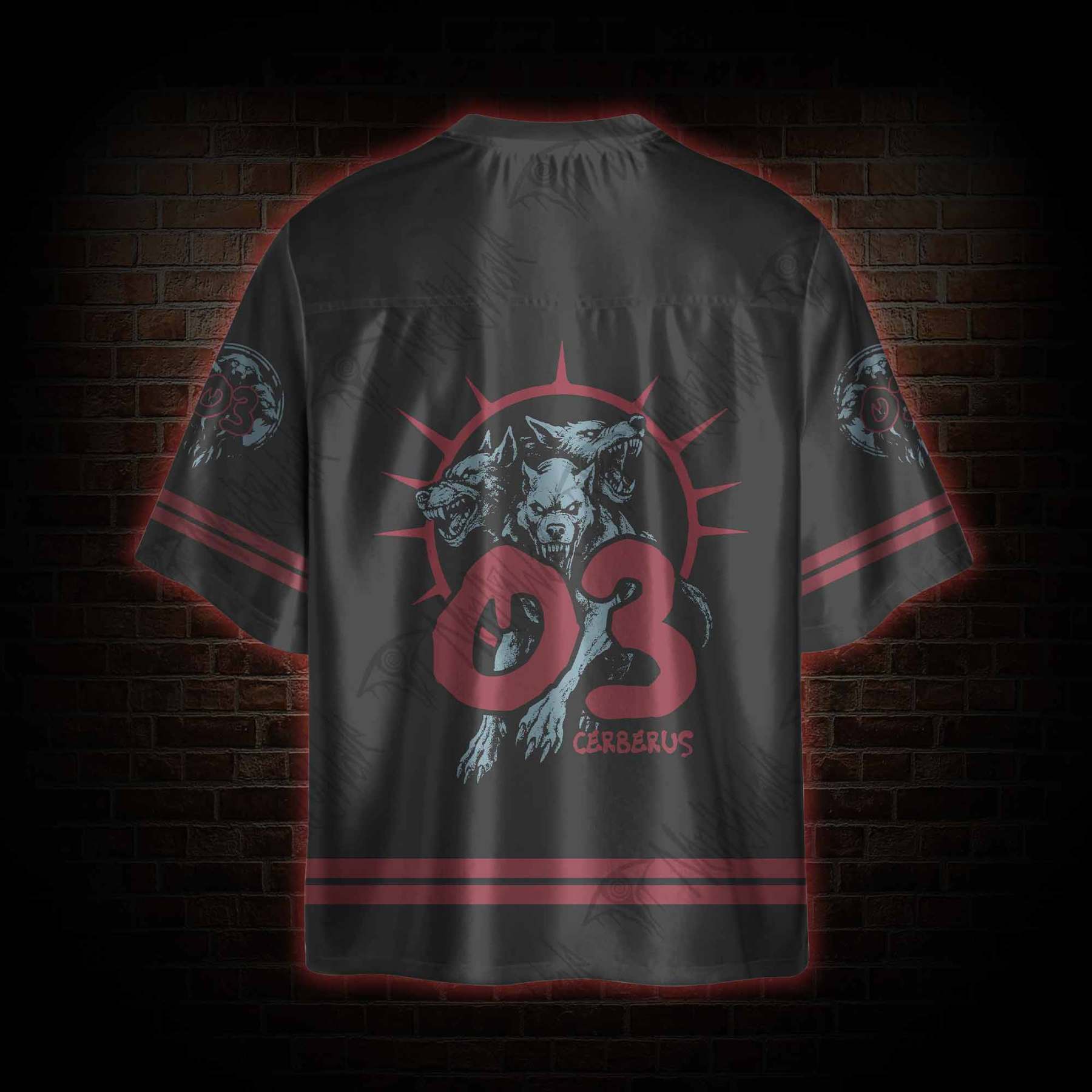 Hell Hound Cerberus Oversized Jersey