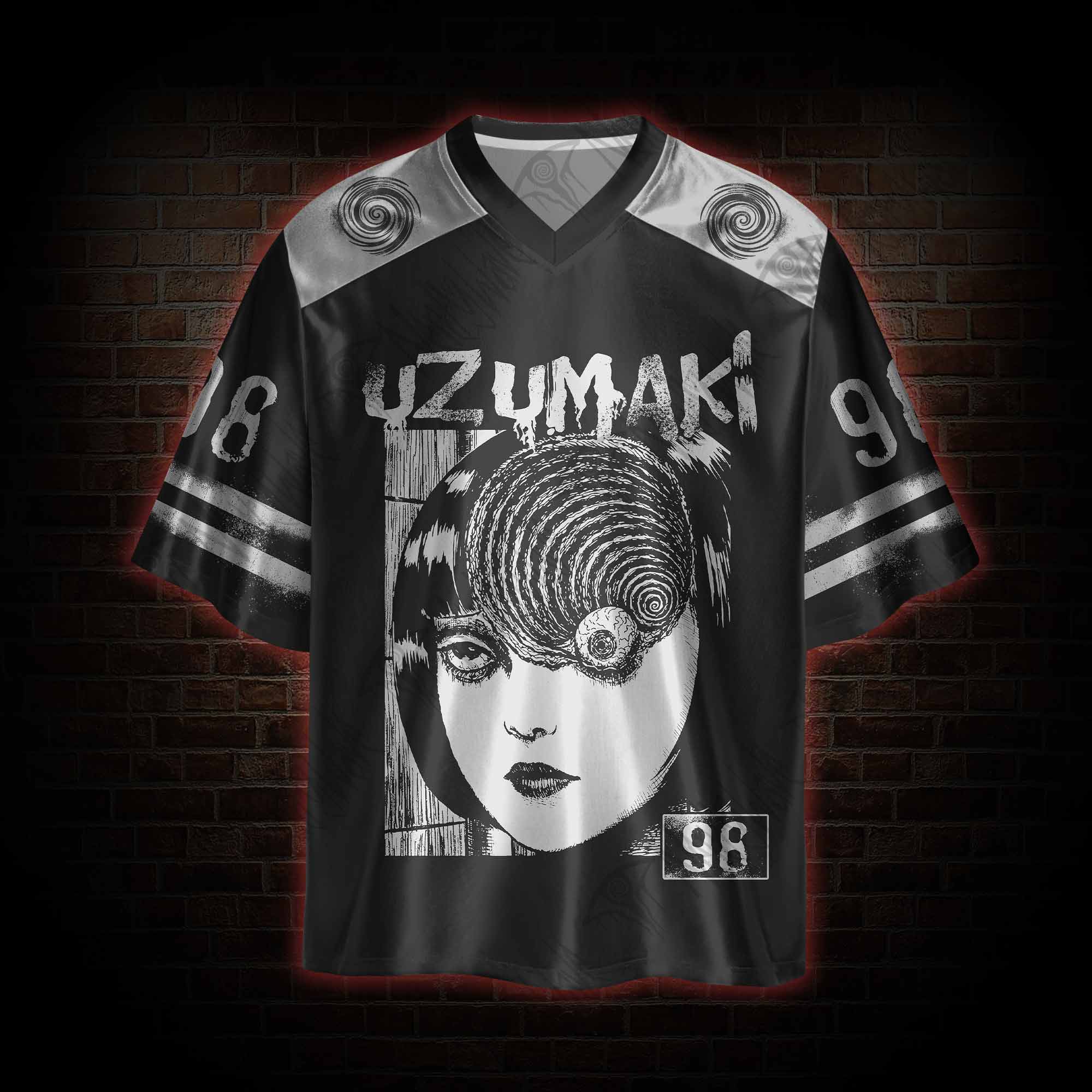 Horror Eyeball Oversized Jersey