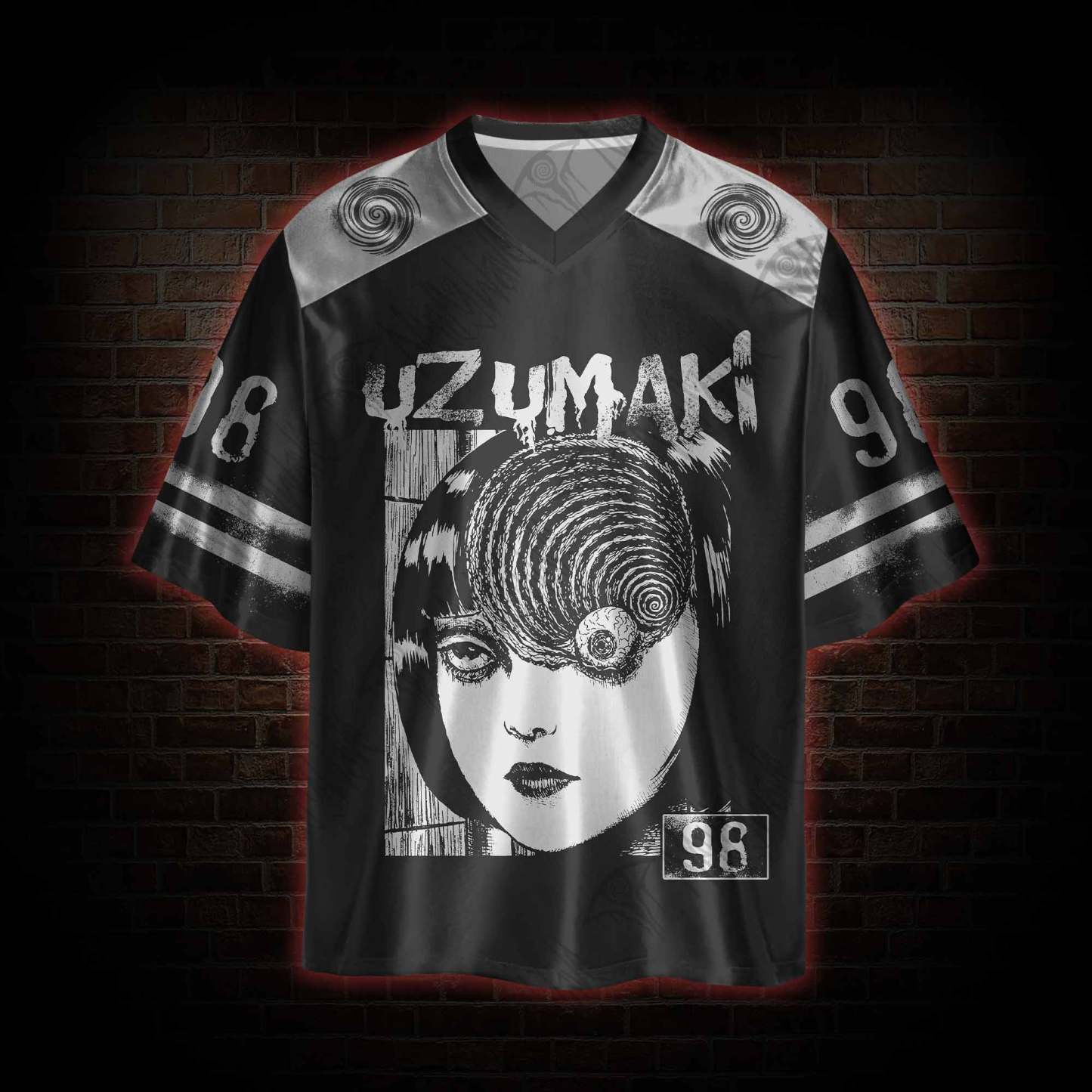 Horror Eyeball Oversized Jersey