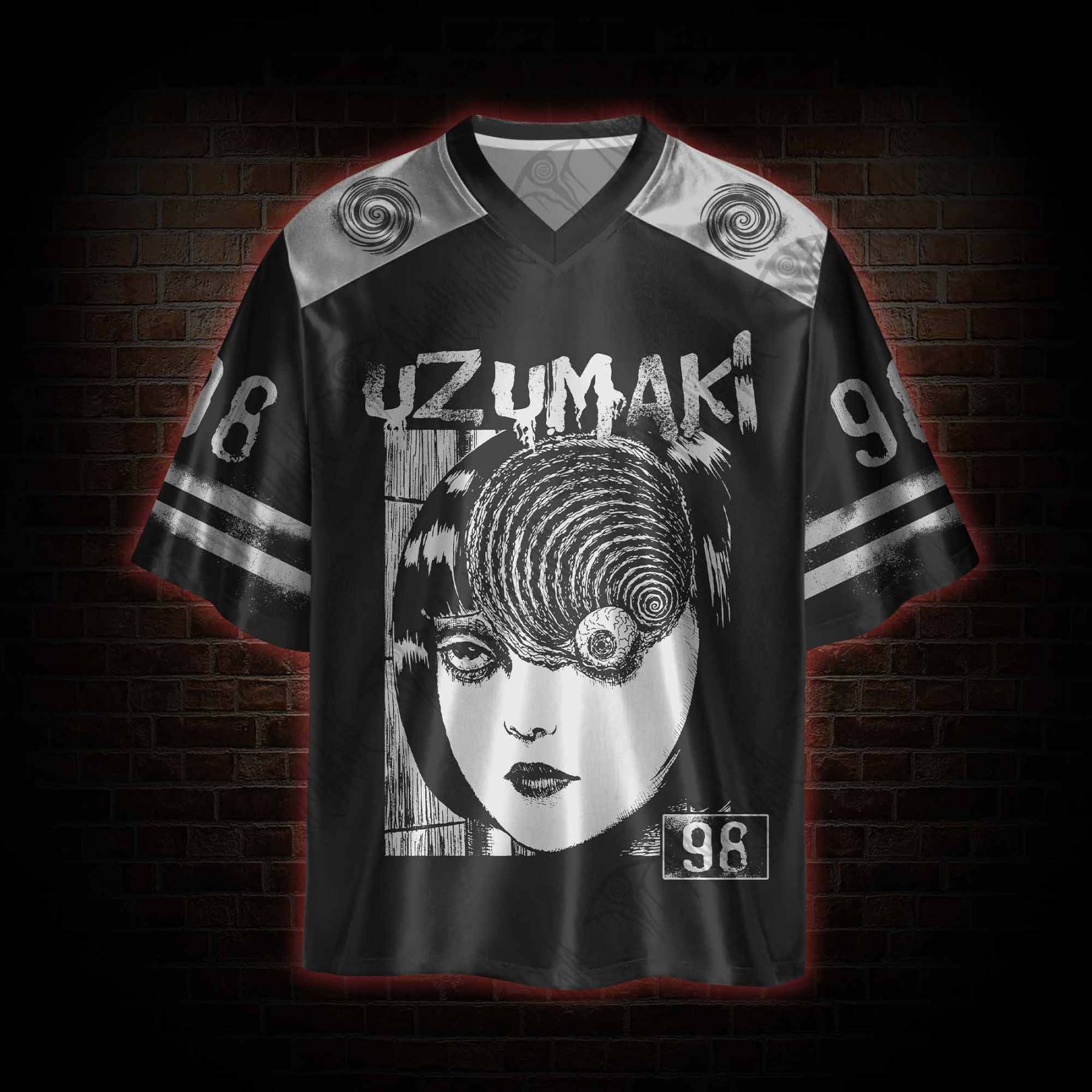 Horror Eyeball Oversized Jersey