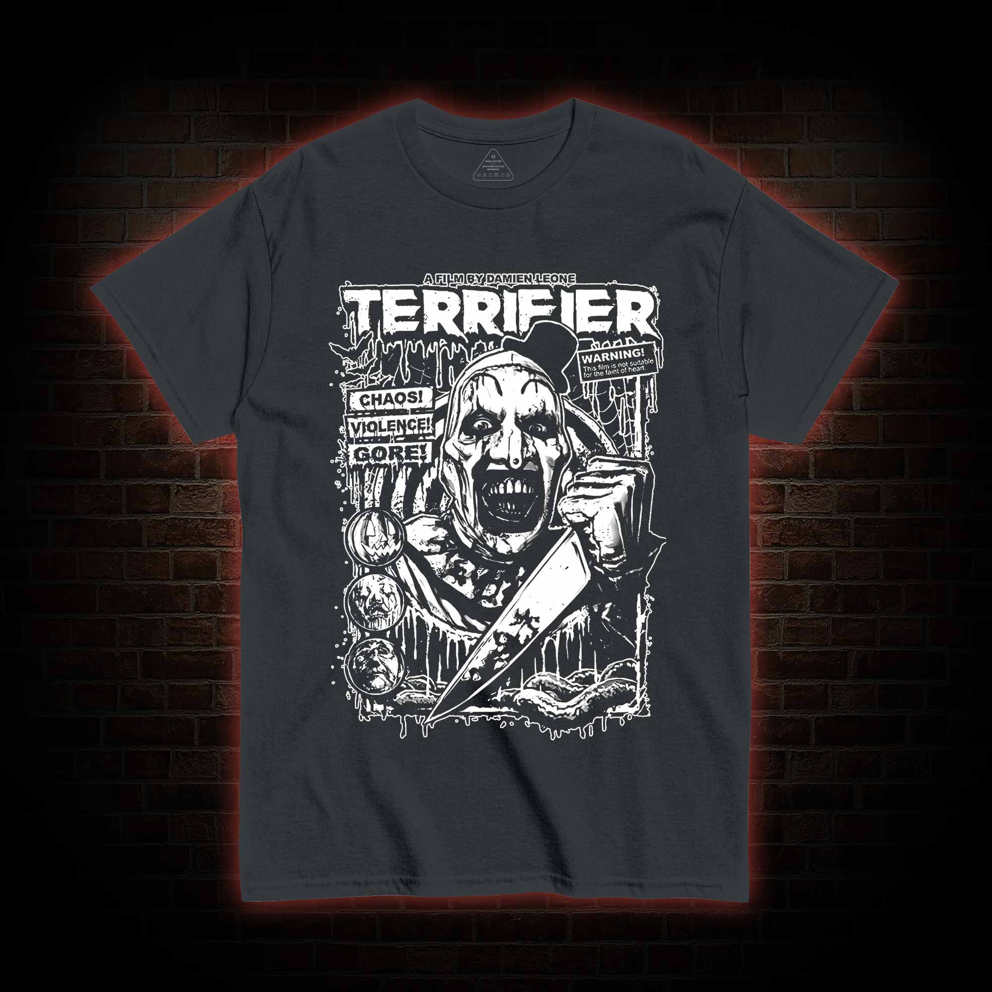 He was Creating an Evil Art form T-shirt