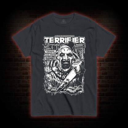 He was Creating an Evil Art form T-shirt