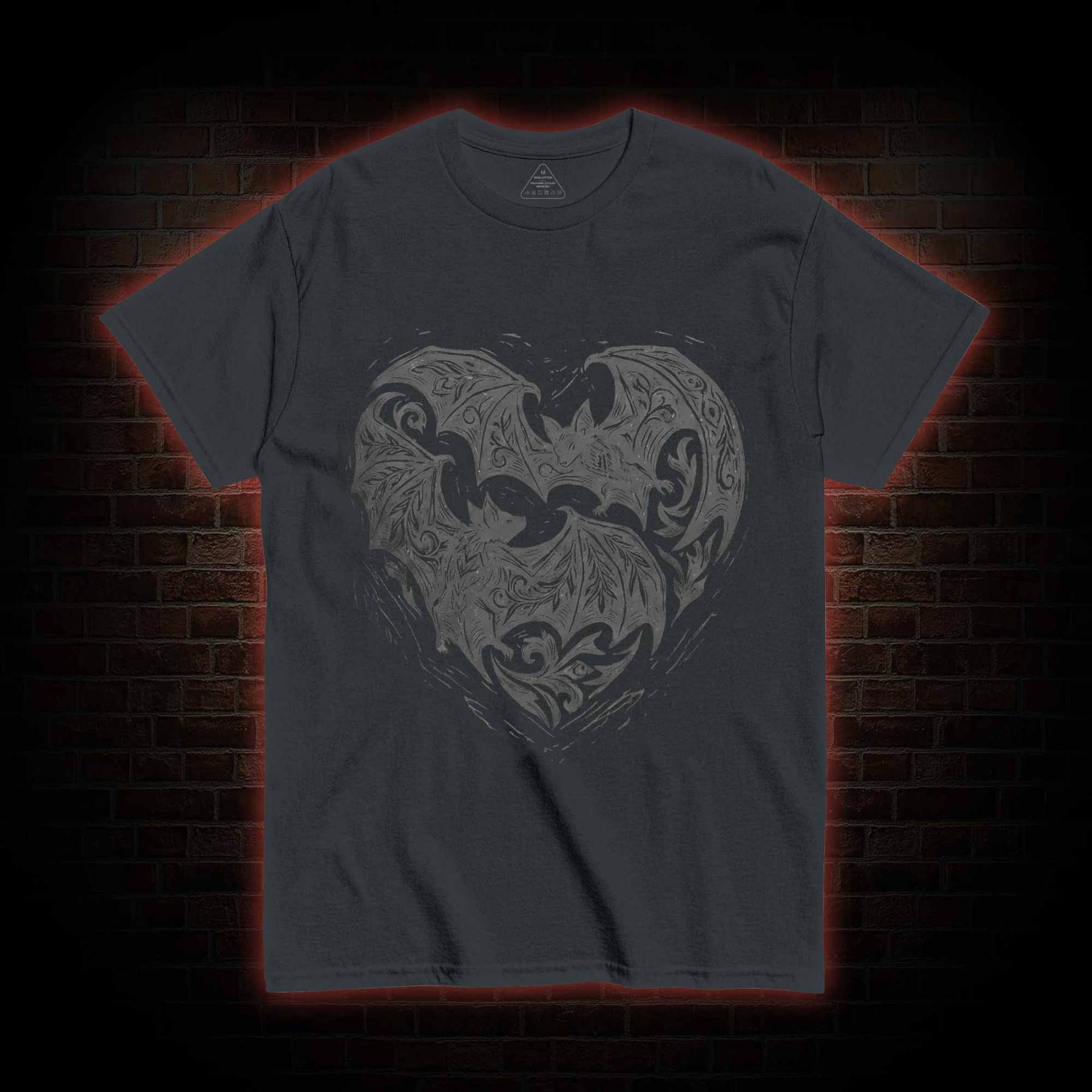 Vampire Bat Heart T-shirt