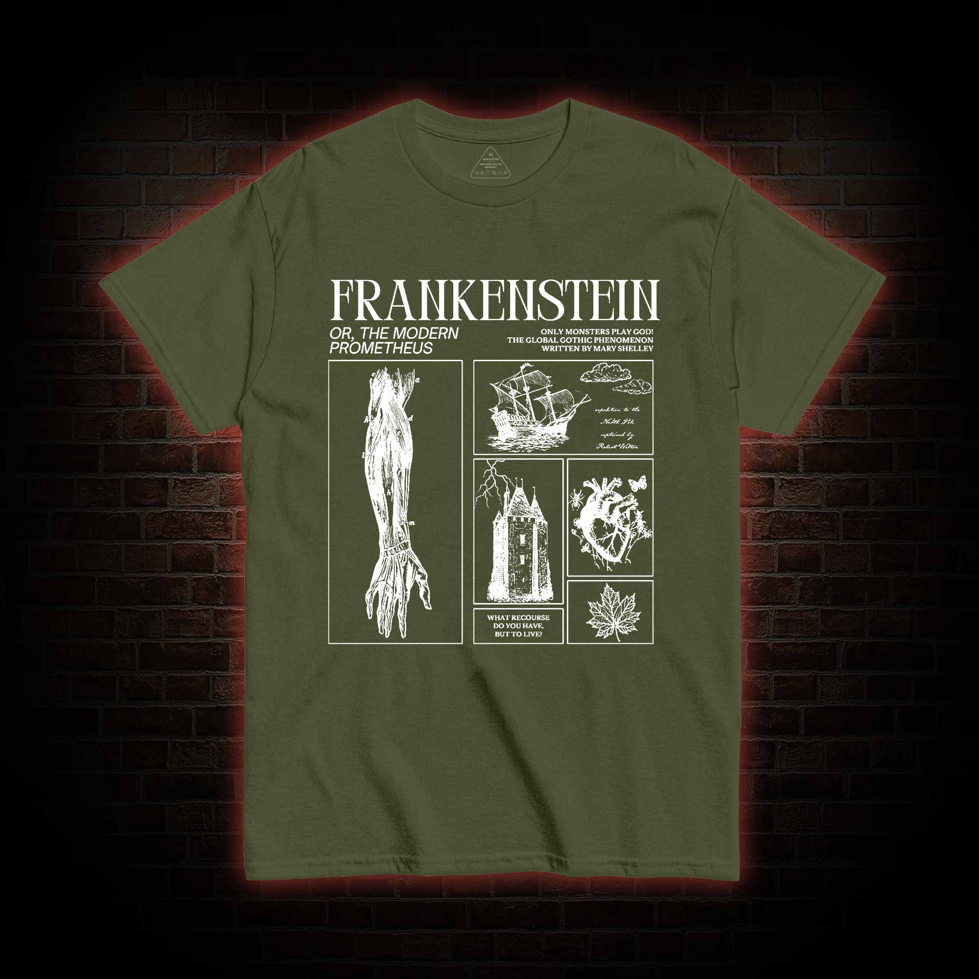 Only Monsters Play God T-shirt