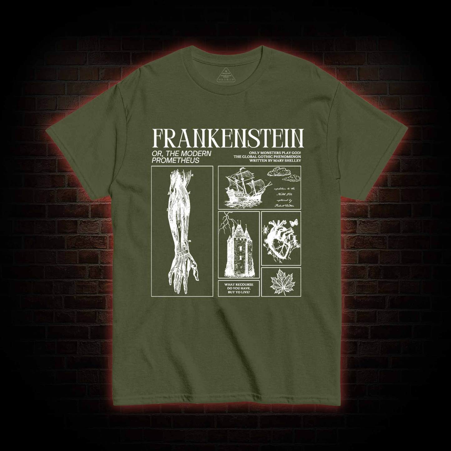 Only Monsters Play God T-shirt